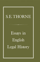 Essays in English Legal History 1st Edition
