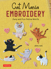 Cat Mania Embroidery Zany and Fun Feline Motifs