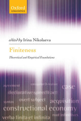 Finiteness 1st Edition Theoretical and Empirical Foundations